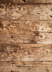 Fototapeta premium Grunge brown background, old wooden texture for background, Surface of the old brown wood texture.