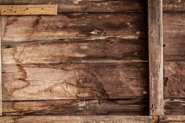 Grunge brown background, old wooden texture for background, Surface of the old brown wood texture.