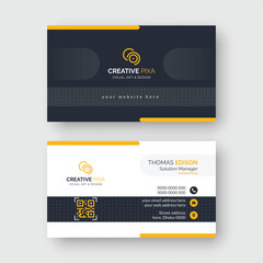 Modern and clean professional business card template, Visiting Card