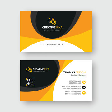 Modern and clean professional business card template, Visiting Card