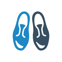 slipper flat icon