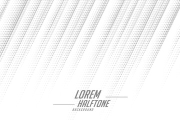 Obraz premium abstract and clean halftone dotted texture white backdrop in vintage style