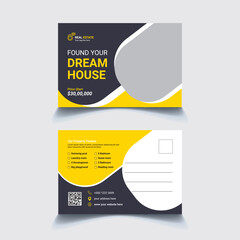 Real Estate & Corporate Postcard Design