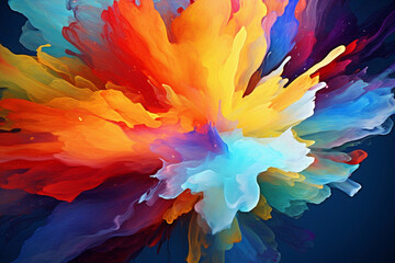 Fototapeta na wymiar Abstract vibrant background texture wallpaper imagination colored vivid