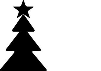 abstract christmas tree