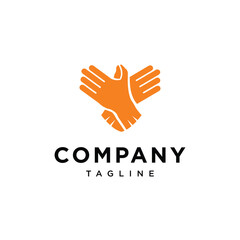 
Freedom hand logo icon vector template.eps