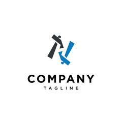 Letter H Hummer logo icon vector template.eps