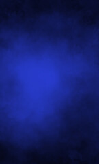 Blue color powder explosion isolated on black background. Royalty high-quality free stock photo...