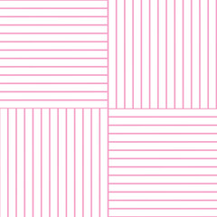 Striped pattern with a line. Pink texture Seamless vector stripes.  parallel stripes. Fabric for wrapping wallpaper. Textile sample. Abstract geometric background. bright pink simple. barbie  style