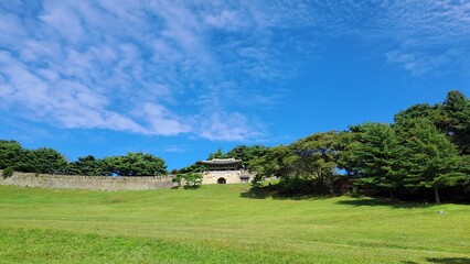 Sand-Dang- San-Sung Hill Fort In Cheong-Ju, South Korea