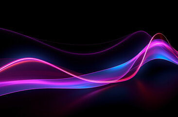 abstract background with a glowing abstract waves, abstract background with lines