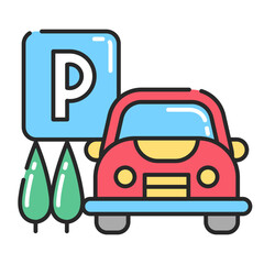Parking Area Icon