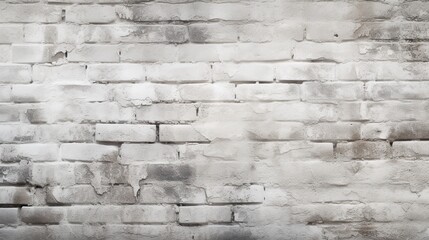 A Journey Through the Character-Rich Old White Brick Wall Texture