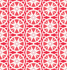 Japanese Star Wheel Vector Seamless Pattern
