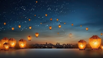 Fototapeta premium Diwali Copy Space Background