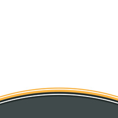 Elegant Shape Footer