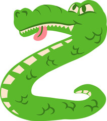 Monster Alphabet Letter Z