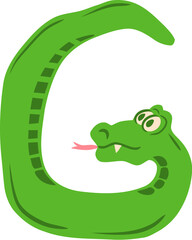 Monster Alphabet Letter G