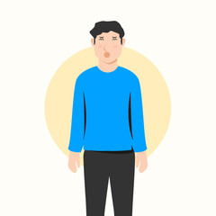 characters with facial expressions