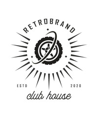 Naklejka premium Tire Logo Design. Automotive, Car Showroom, Car Dealer Logo Design Vector