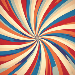 retro sunburst background