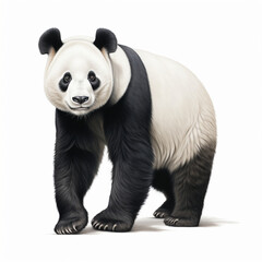 Naklejka premium Panda