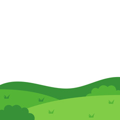 Obraz premium Green Field View