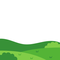 Fototapeta premium Green Field View