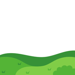 Fototapeta premium Green Field View