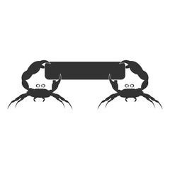 crab vector illustration design