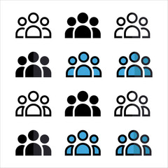 social network icon set
