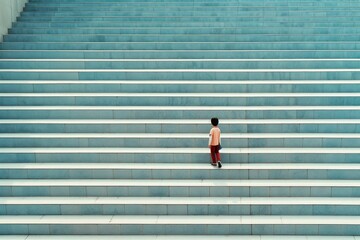 Boy on the stairs