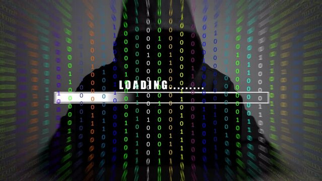 Hacking Concept with Loading Bar