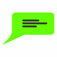 Chat Message Bubble Vector Icon Set. Communication icon. Speech bubble, dialogue. Set of web icons. Online communication. Conversations, SMS, Notifications, Group Chats. Chat icons in different styles