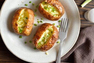 Oven baked potato