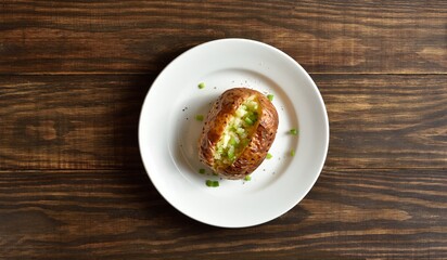 Oven baked potato