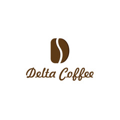 premium simple vector coffee logo