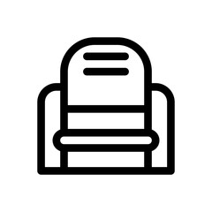 recliner line icon