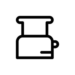 toaster line icon