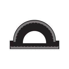 protractor icon design vector isolated