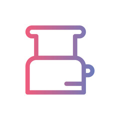 toaster gradient icon