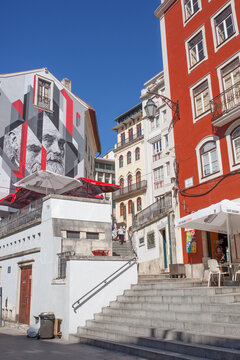 Escadas de San Bartolomeu, Coimbra, Portugal