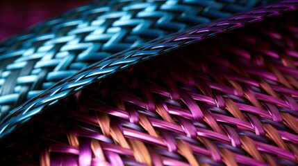 Carbon fiber composite raw material. Texture panorama of Color carbon fiber.