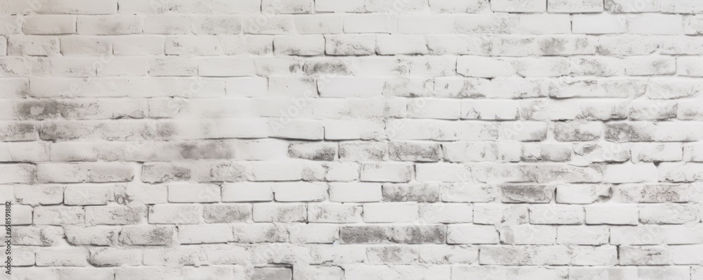 Wall mural white bricks texture background for website page header