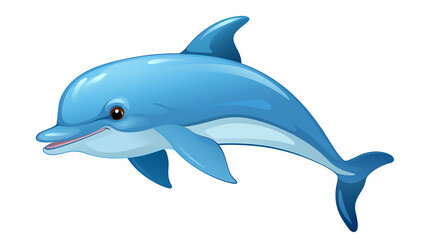 Whimsical Dolphin Artwork