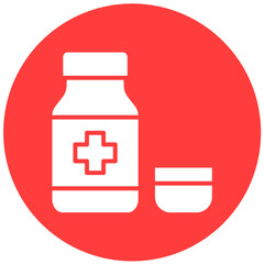 Obraz premium Syrup Vector Icon Design Illustration