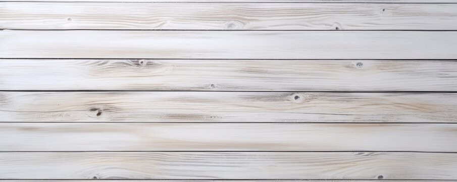 White wooden boards texture background for website page header