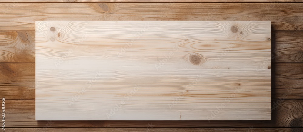 Poster copy space image on isolated background with wooden sign