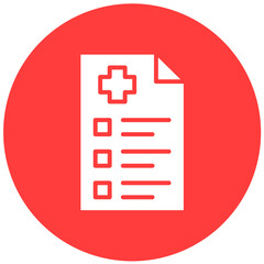 Obraz premium Health Check Vector Icon Design Illustration