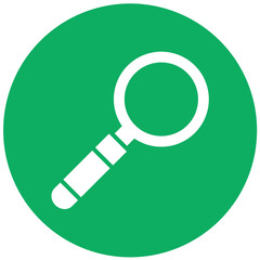 Magnifying Glass Vector Icon Design Illustration